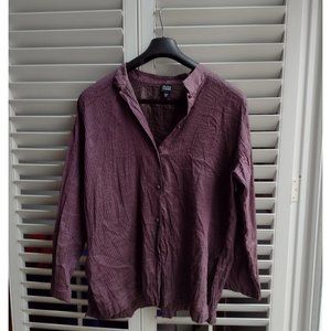 Eileen Fisher  button down blouse